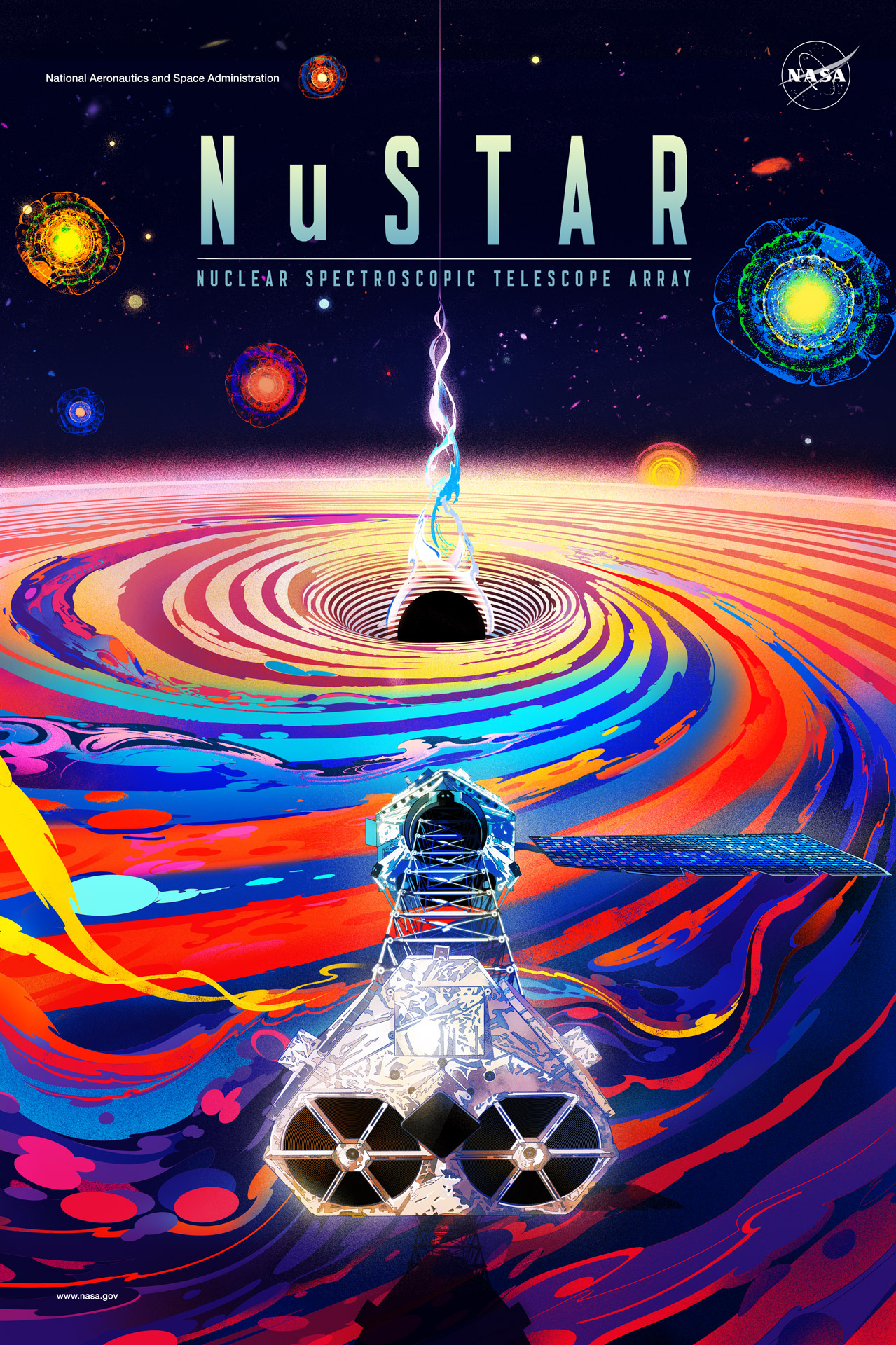 NASA Telescope poster - NuSTAR